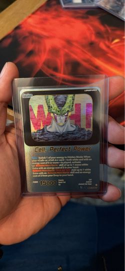Dragon Ball Super TCG Cell Perfect Power Leader Card