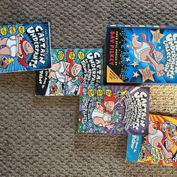 Captain Underpants Tra-La-Laa-Rific Collection 1-4