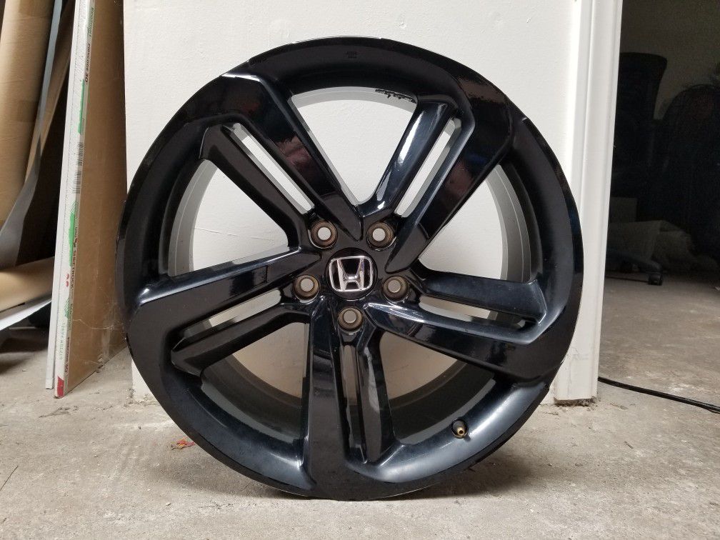 Wheel Rim Vinyl Overlay Kit for 2018 2019 Honda Accord Sport - ALL COLORS AVAILABLE - Gloss Matte Carbon Fiber Black
