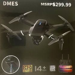 DMES P13-1 Drone with HD Dual Camera, Obstacle Avoidance, 360 Flip Ready to Fly