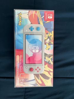 Pokemon Nintendo Switch Lite Zacian and Zamazenta Edition