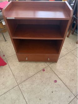 Wooden shelf