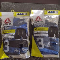 6 Reebok  Boxer Briefs