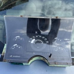 1(contact info removed) Chevy Silverado Gauge Cluster 