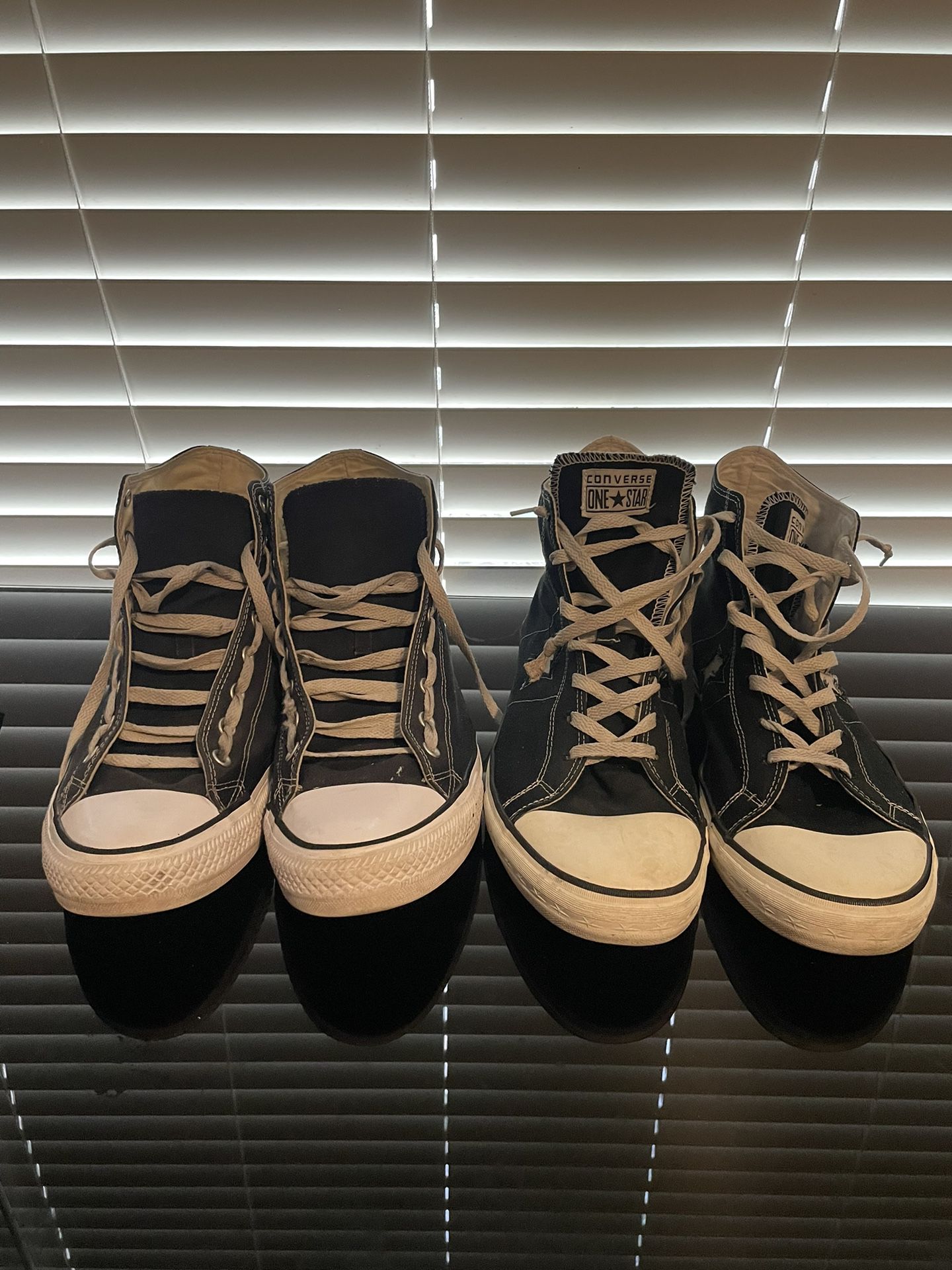 Converse high tops bundle black men size 13 for Sale in Guadalupe, AZ -  OfferUp