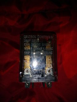 Deltrol - 23534-71 Volt Coil Relay 268f DPDT