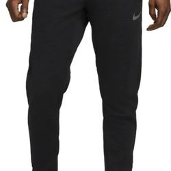 Nike Pro Fleece Premium Training Pants Size Black Jogger