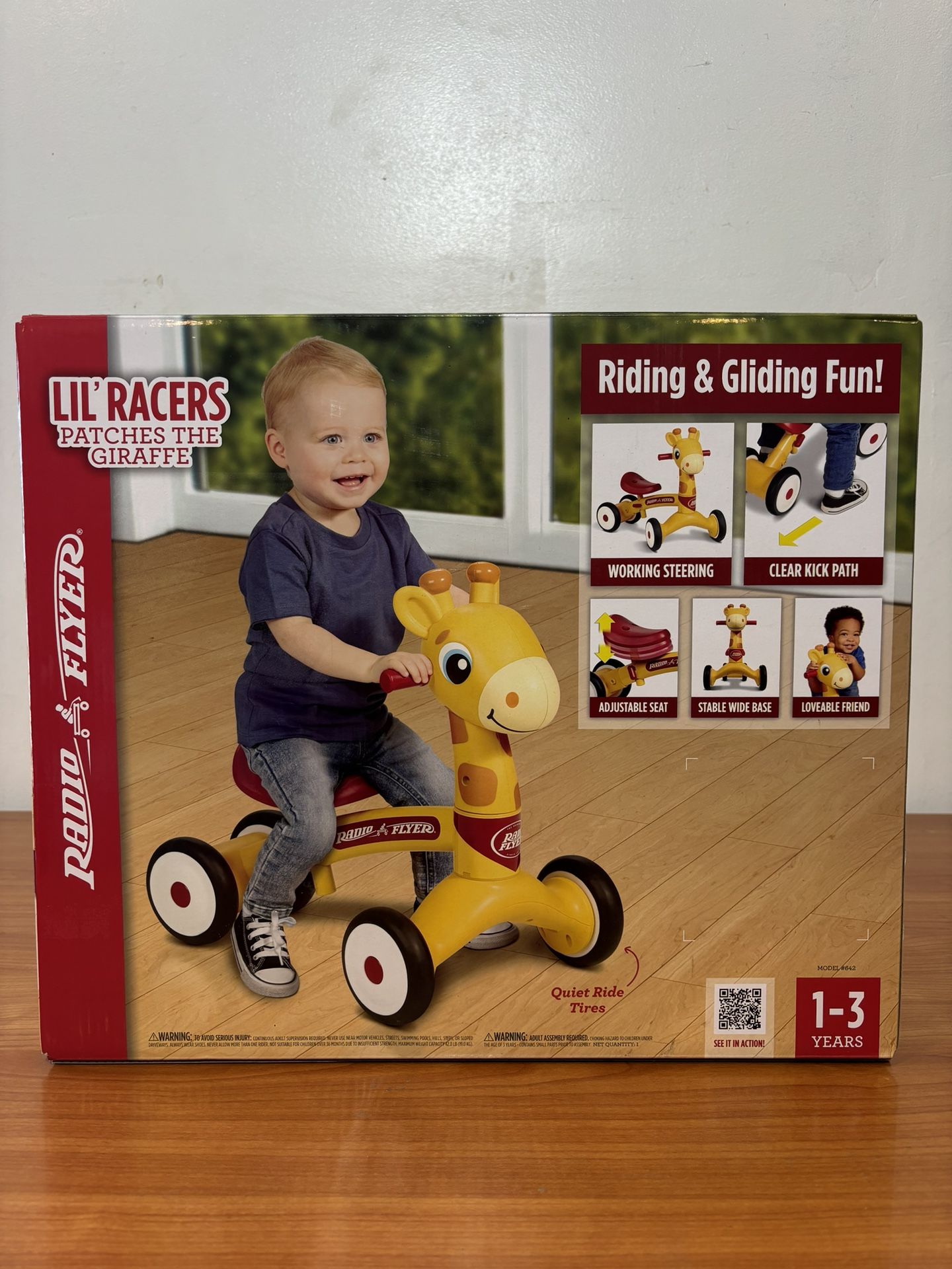 Radio Flyer Lil Racers Patches The Giraffe