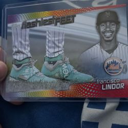 Francisco Lindor Baseball Card