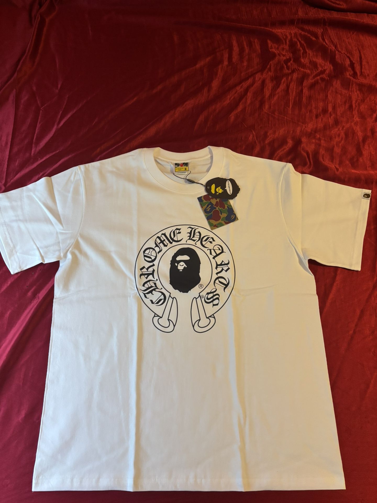 White Bathing Ape X Chrome Hearts Shirt