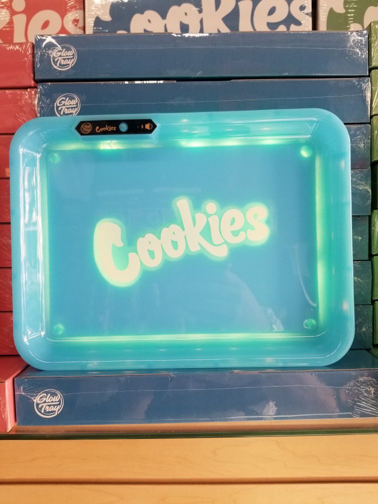 Cookies glow trays with or without bluetooth speakers