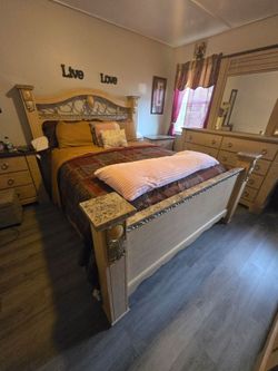 Queen bed