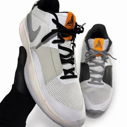 Nike Ja 1 – White/Gray/Orange – Size 16
