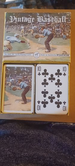 Baseball Playing Cards