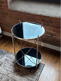 Round Glass Table