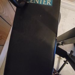 1 in power center bench press with leg extension