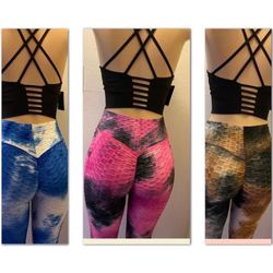 Women leggings and Crop Tops