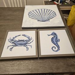 Beach themed wall Art 