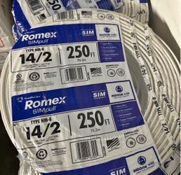 14/2 Romex wire 250 ft. New