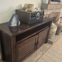 Wooden TV Console