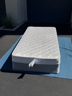 Twin Size Mattress & Box Spring Set