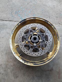 Suzuki Gxsr 2007  Front Wheel  And  Rotors  