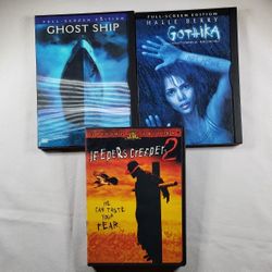 Ghost Ship, Gothika And Jepers Creepers 2