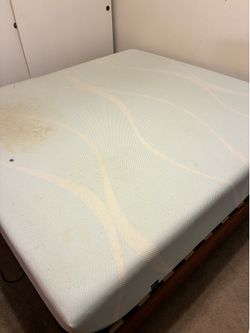 King-size Tempurpedic bed/Frame—$50 OBO