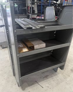 Cargo van shelves