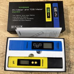 VIVOSUN PH and TDS Meter Combo Saltwater Aquarium Fish Pool