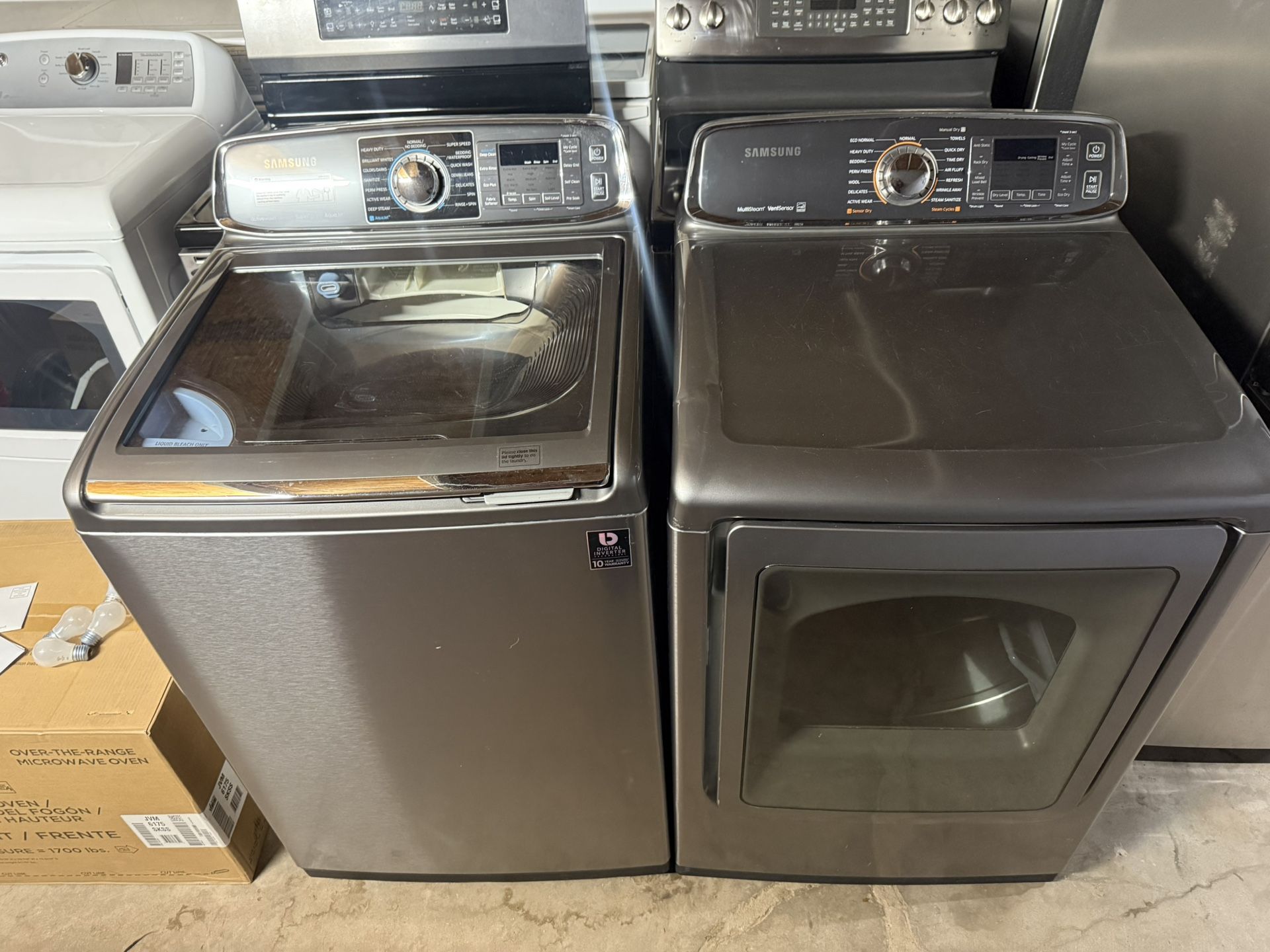 Samsung Washer And Electric Dryer With Sink Hand Wash
