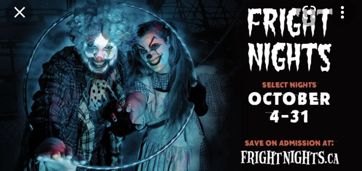 1 Fright Night ticket