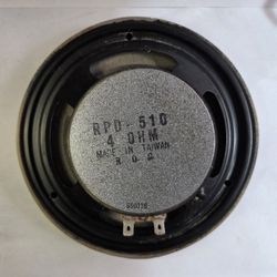 RPD -510 4 ohm 6" Speaker W/ Grill