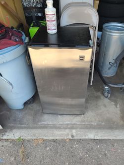 small fridge