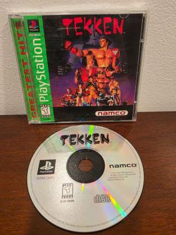Tekken (Sony PlayStation 1 PS1) Greatest Hits - Manual  Reg Card CIB