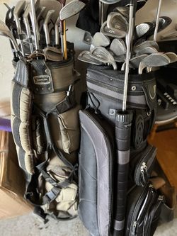 2 Full Sets Of Vintage Golf Clubs