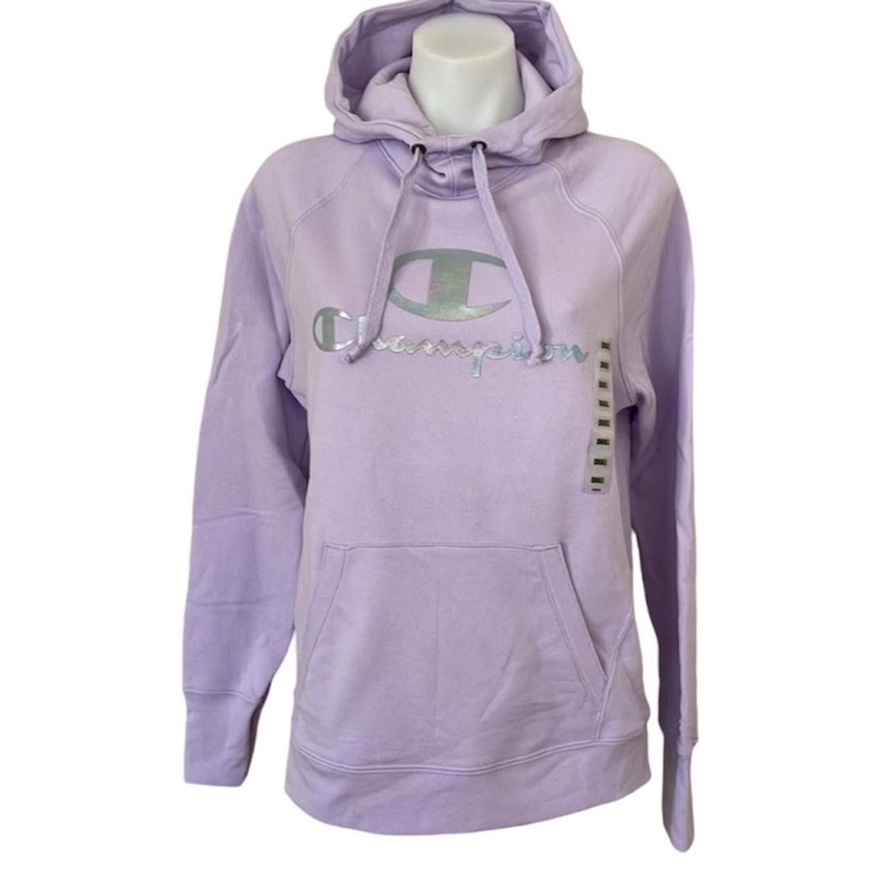 (NWT) Champion Women’s Powerblend Fleece Hoodie in Lilac, Small