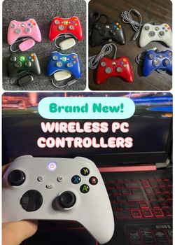 Brand New Wireless PC Game Controllers for computer gaming PC Gamer