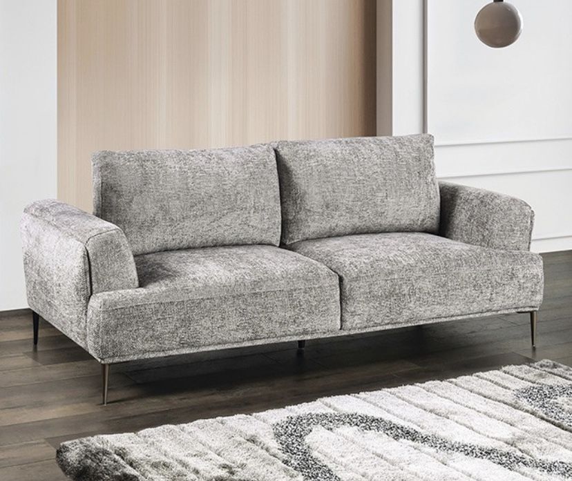 Special‼️‼️ 2 PCS Gray Sofa Set Contemporary