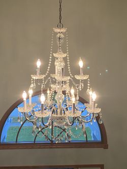 Vintage Crystal Chandelier
