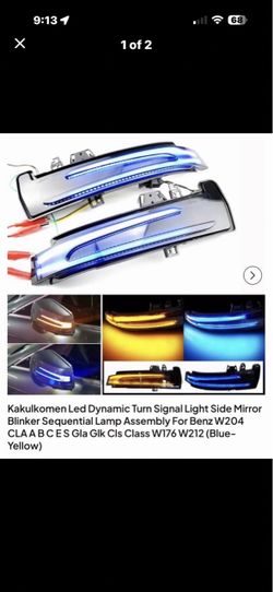 Mercedes sequential blinker mirror