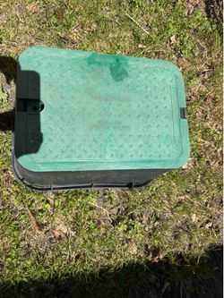 Irrigation valve box 14x19