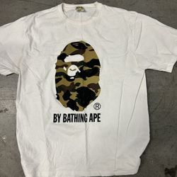 Bape Og Reflective Camo Ape Shirt
