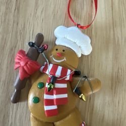 Gingerbread Man Baker Ornament