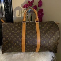 Louis Vuitton Keepall 45 Travel Bag