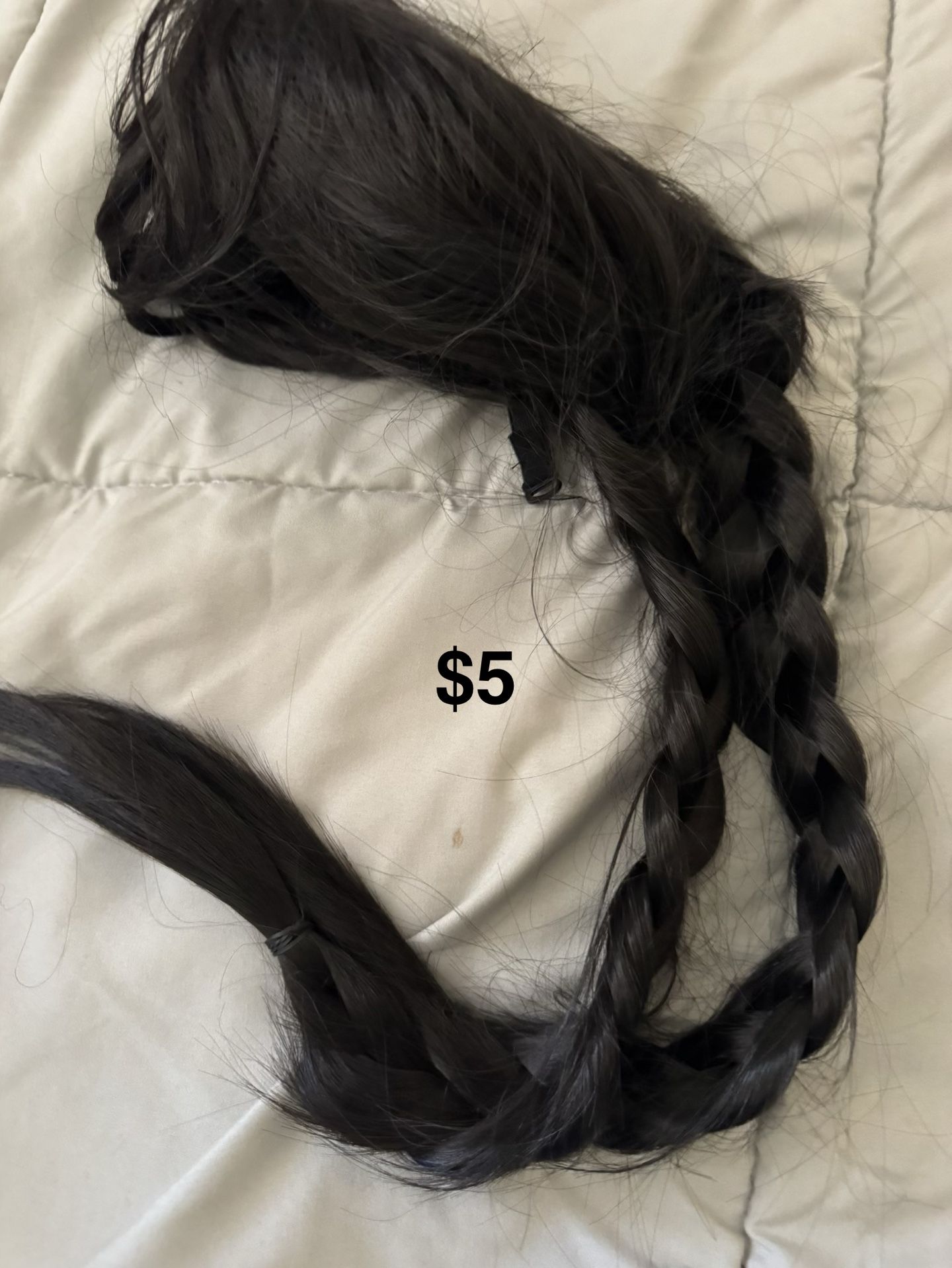 Wednesday Wig $5