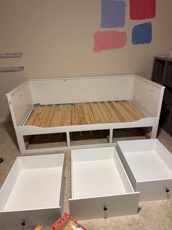 IKEA HEMNES Twin Daybed White Retail $449