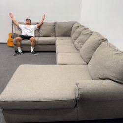 75% OFF: Baceno 4pc Sectional Couch with Chaise - Can Drop Off