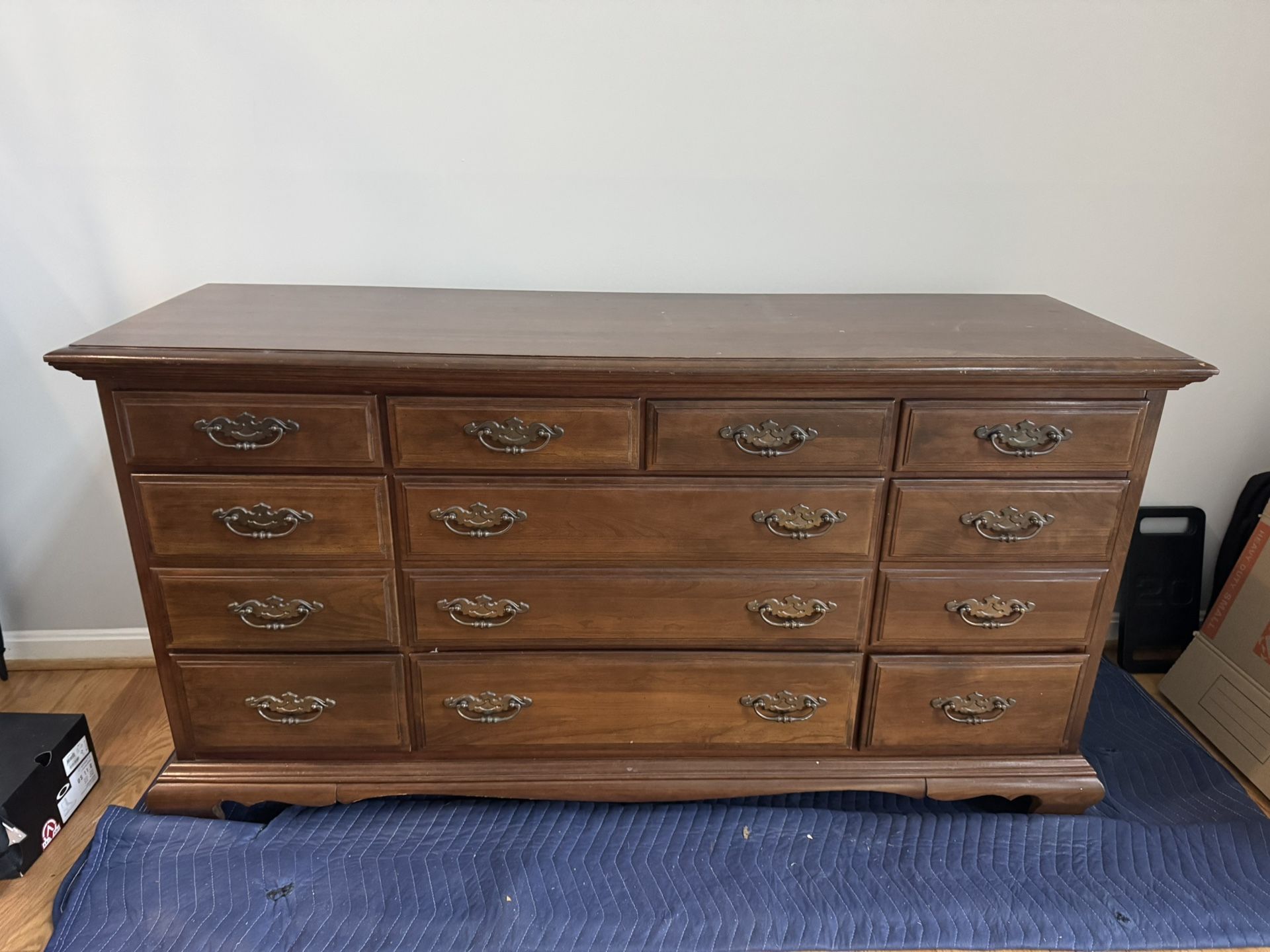 10- Drawer All Wood Dresser