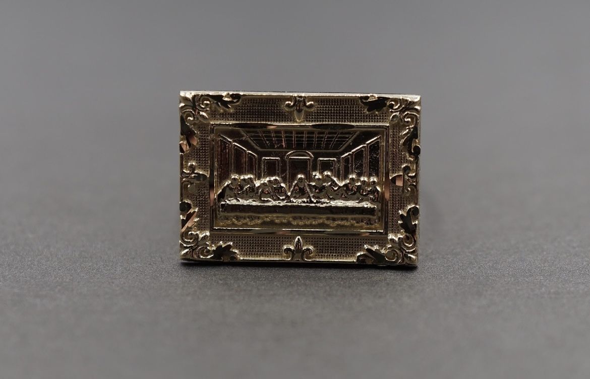 Solid 10k Mens Ring